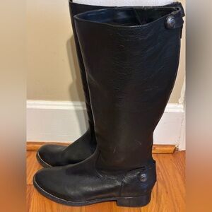Arturo Chiang Fierce Riding Boots Wide Calf Black
